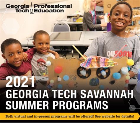 georgia tech summer programs for high school